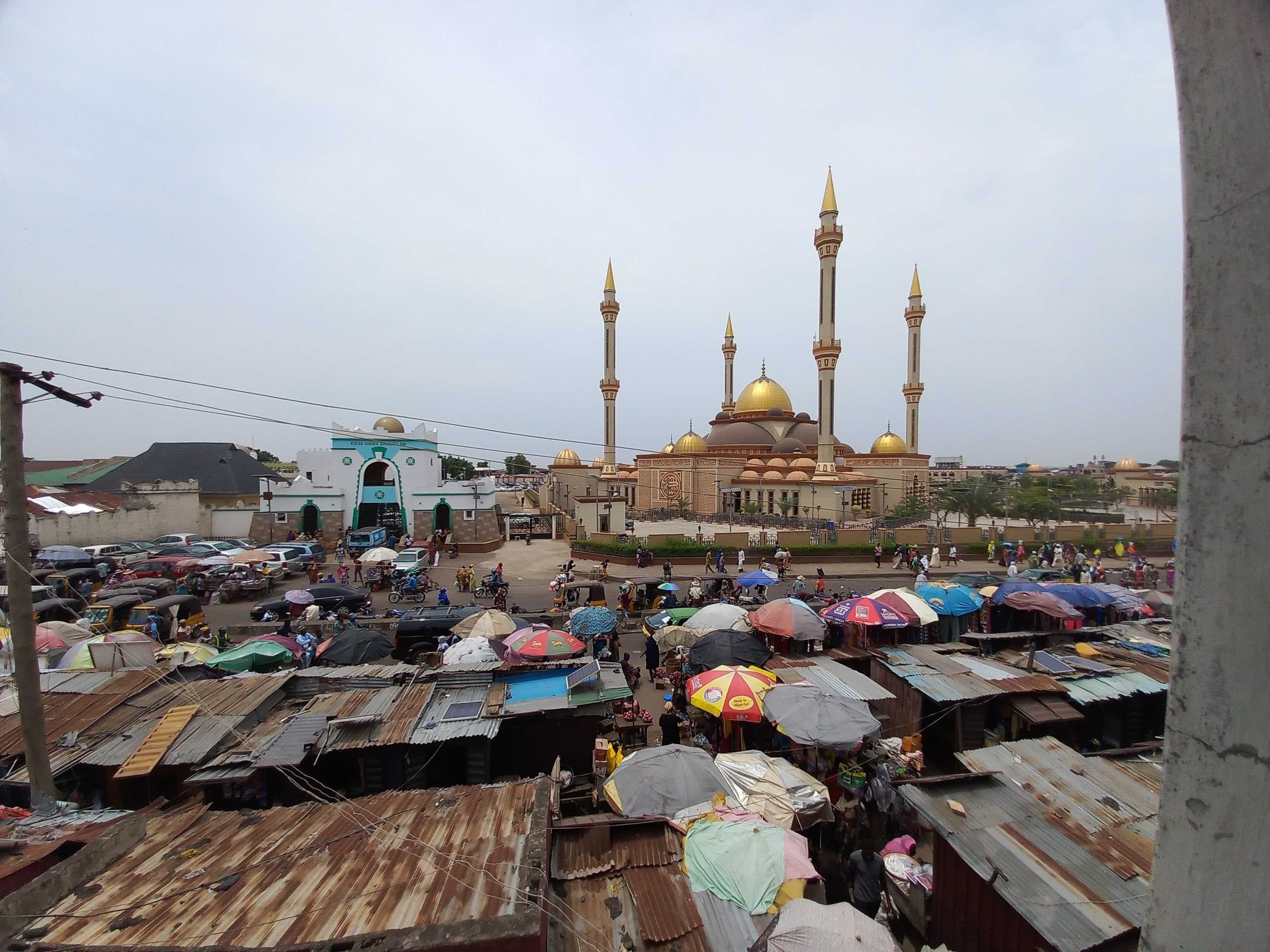 A view of Oja Oba Market, Ilorin, Kwara State